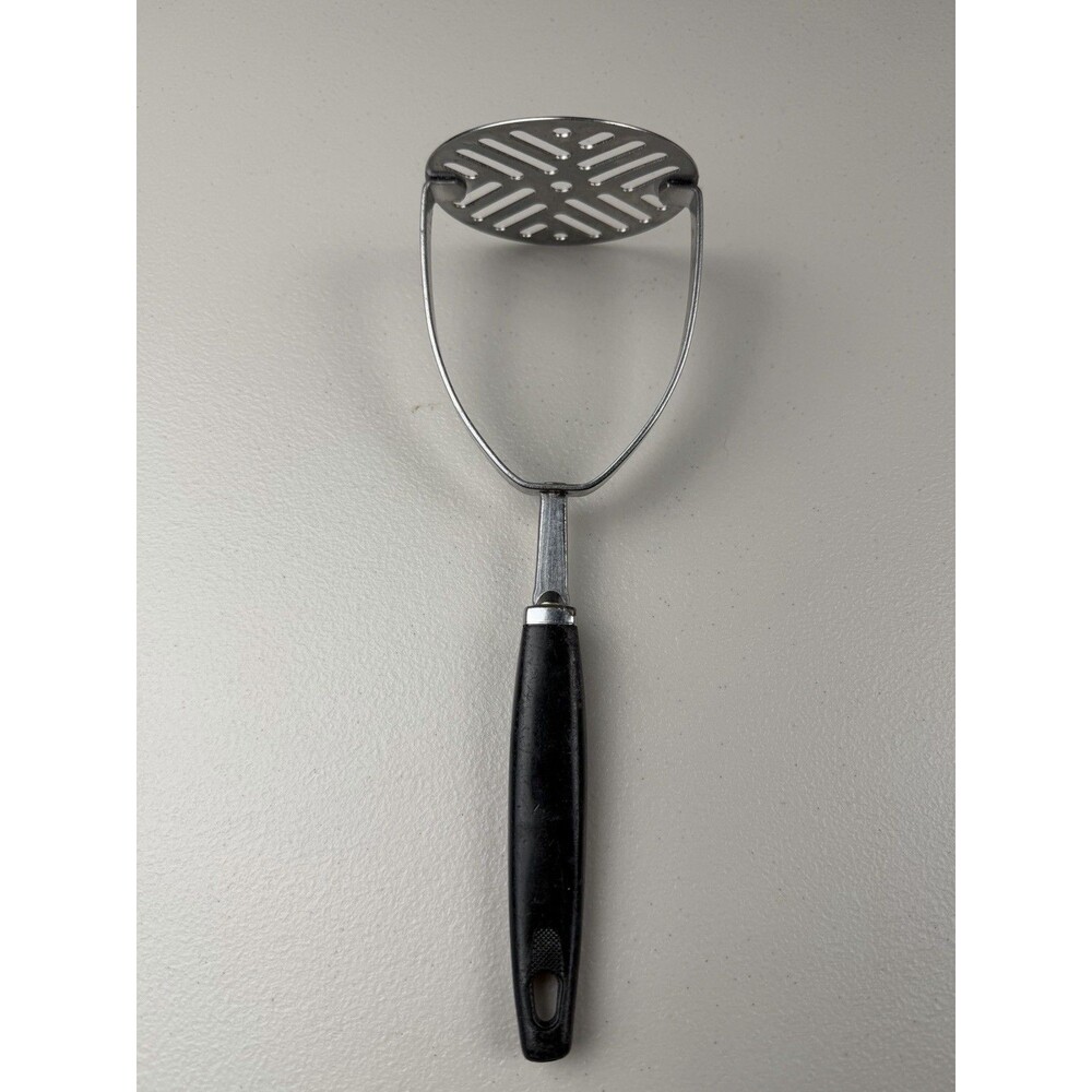 Vintage‎ Ekco Stainless USA Mashed Potato Masher Stainless Steel Kitchen Tool